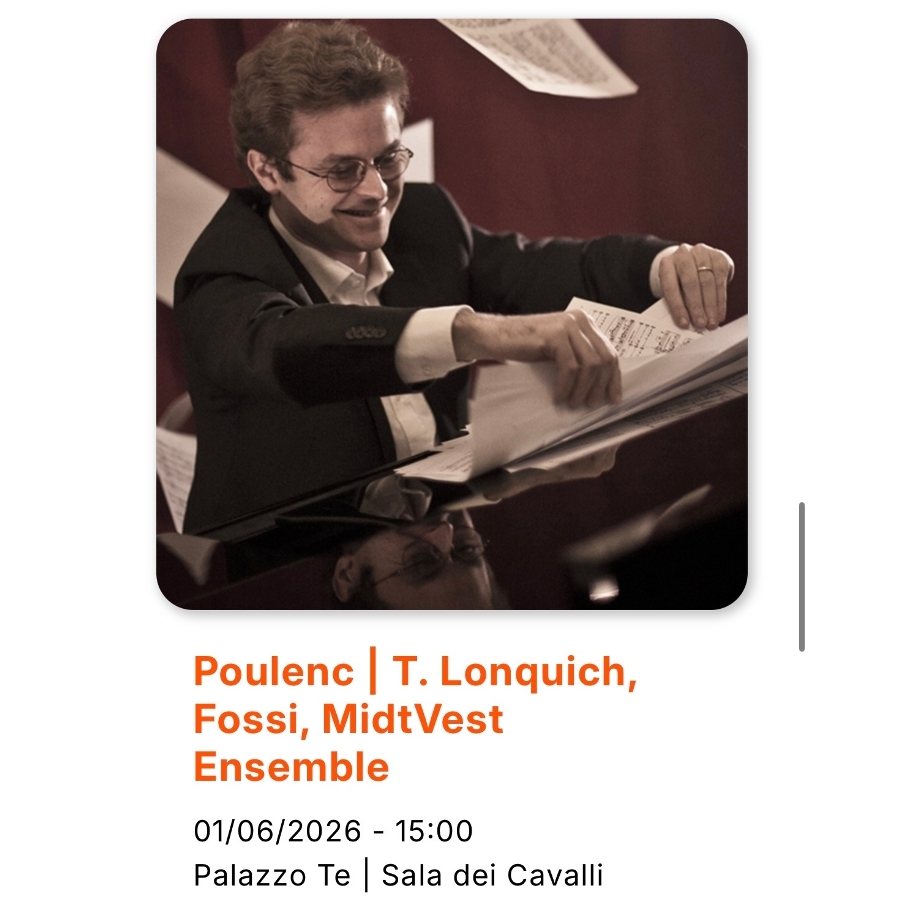 Poulenc - Lonquich, Fossi, MidtVest Ensemble